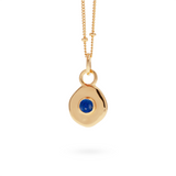 Véora Birthstone Anhänger - Lapislazuli (September) | Gold
