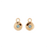 Véora Birthstone Charms - Blauer Topas (Dezember) | Gold