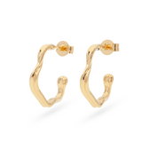 Zariva Hoops | Gold