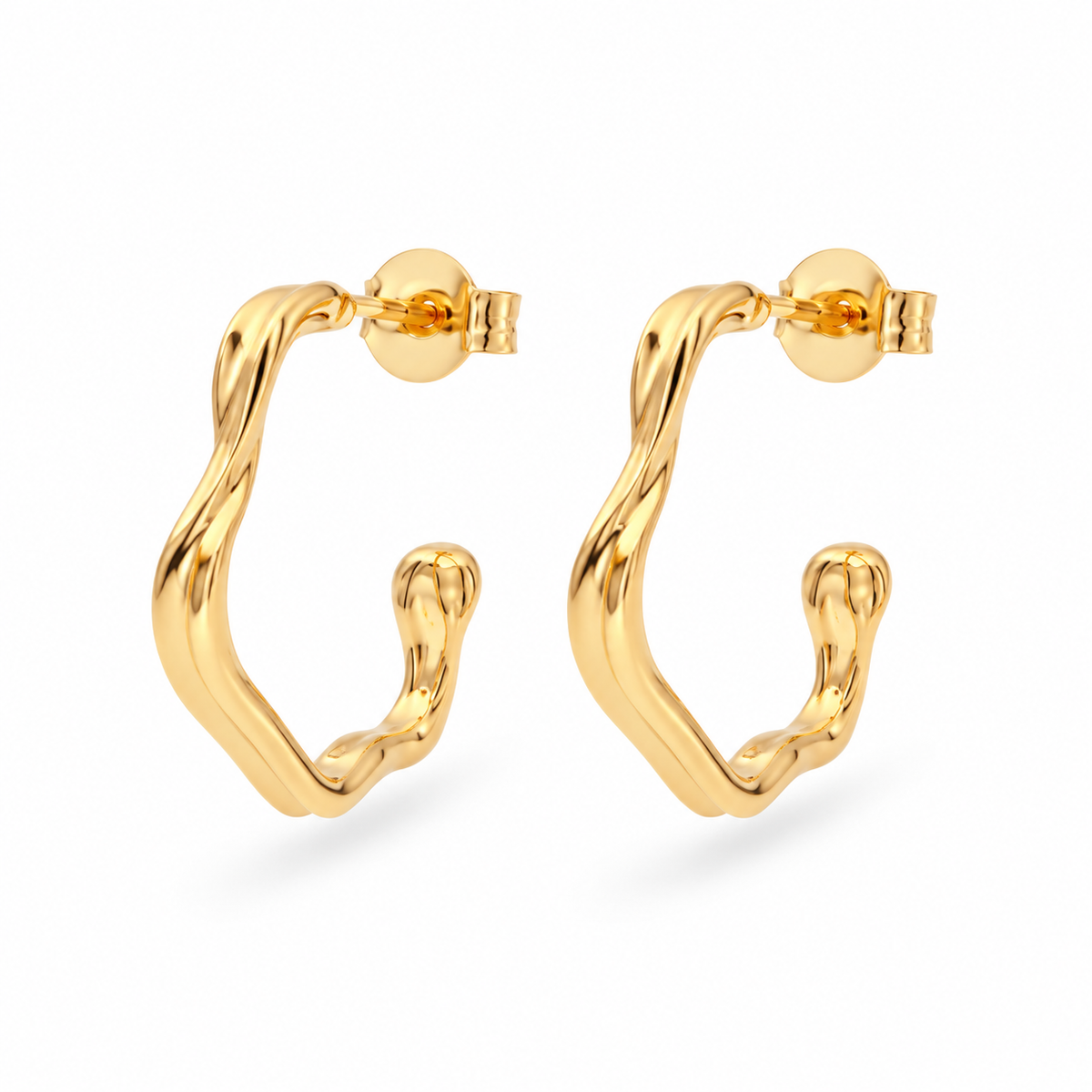 Zariva Hoops | Gold