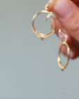 Circea Mondstein Ohrringe | Gold